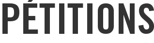 Pétitions